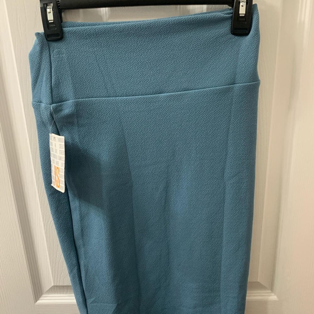 LulaRoe Cassie Pencil Skirt NWT blue XS
